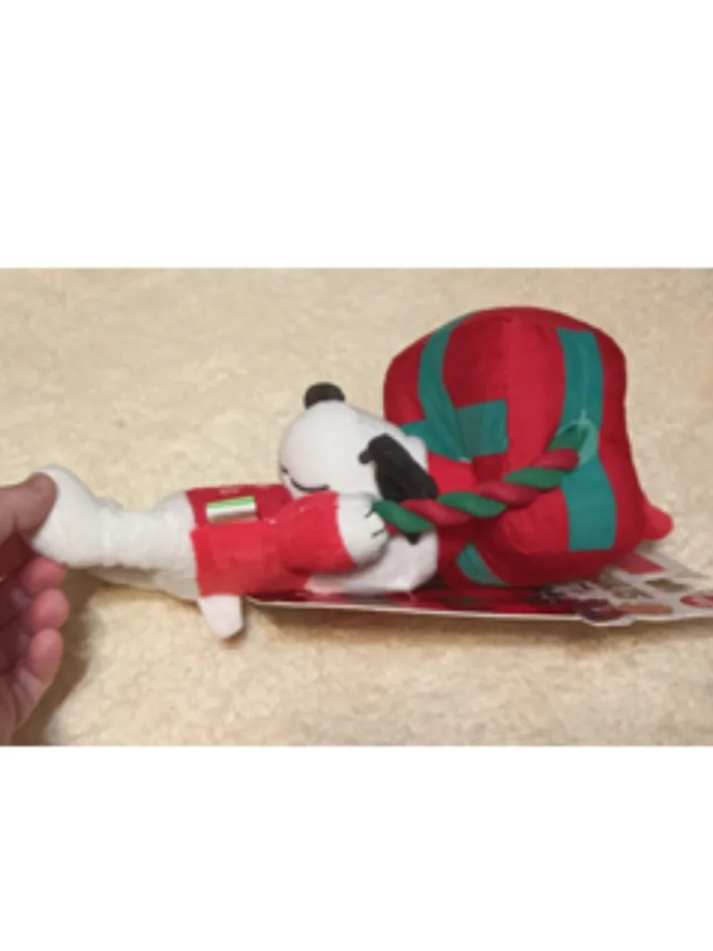 NWT ~ Peanuts Snoopy Gift Rope Plush Dog Toy